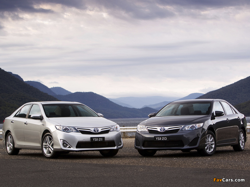 Toyota Camry Hybrid AU-spec 2011 photos (800 x 600)