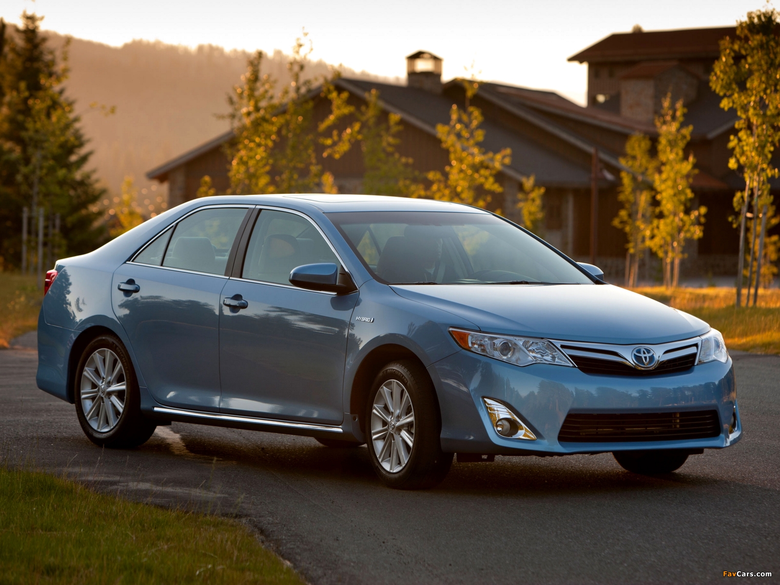 Toyota Camry Hybrid US-spec 2011 pictures (1600 x 1200)