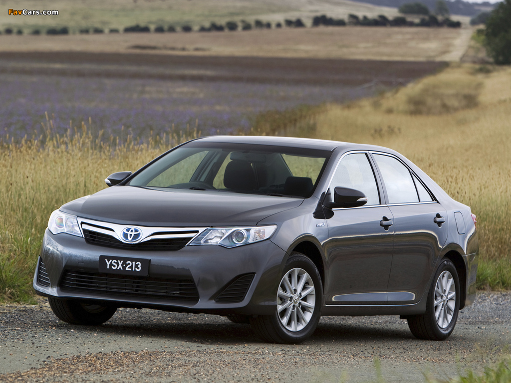 Toyota Camry Hybrid AU-spec 2011 pictures (1024 x 768)