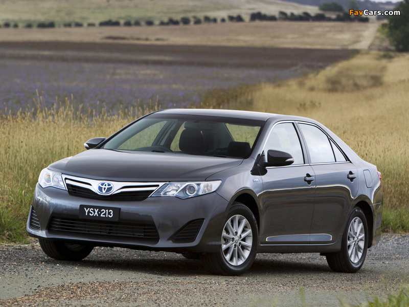 Toyota Camry Hybrid AU-spec 2011 pictures (800 x 600)