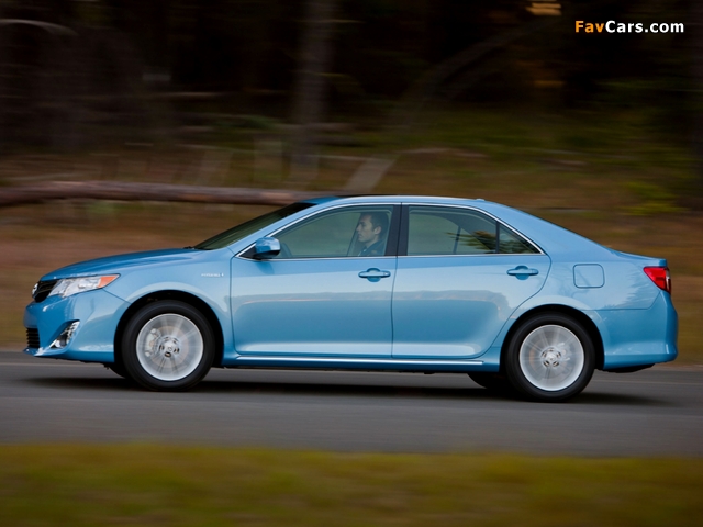 Toyota Camry Hybrid US-spec 2011 pictures (640 x 480)
