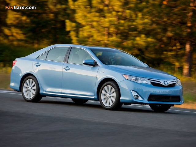 Toyota Camry Hybrid US-spec 2011 pictures (640 x 480)