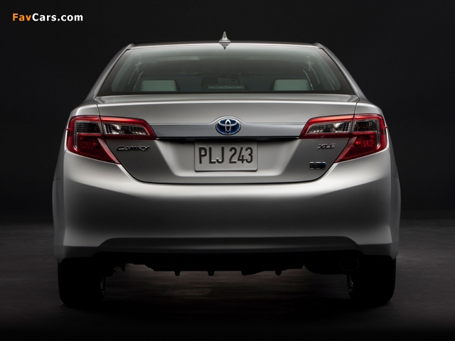 Toyota Camry Hybrid US-spec 2011 wallpapers (640 x 480)