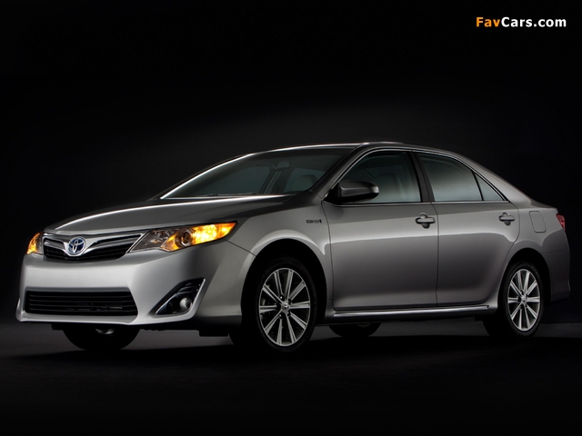 Toyota Camry Hybrid US-spec 2011 wallpapers (640 x 480)