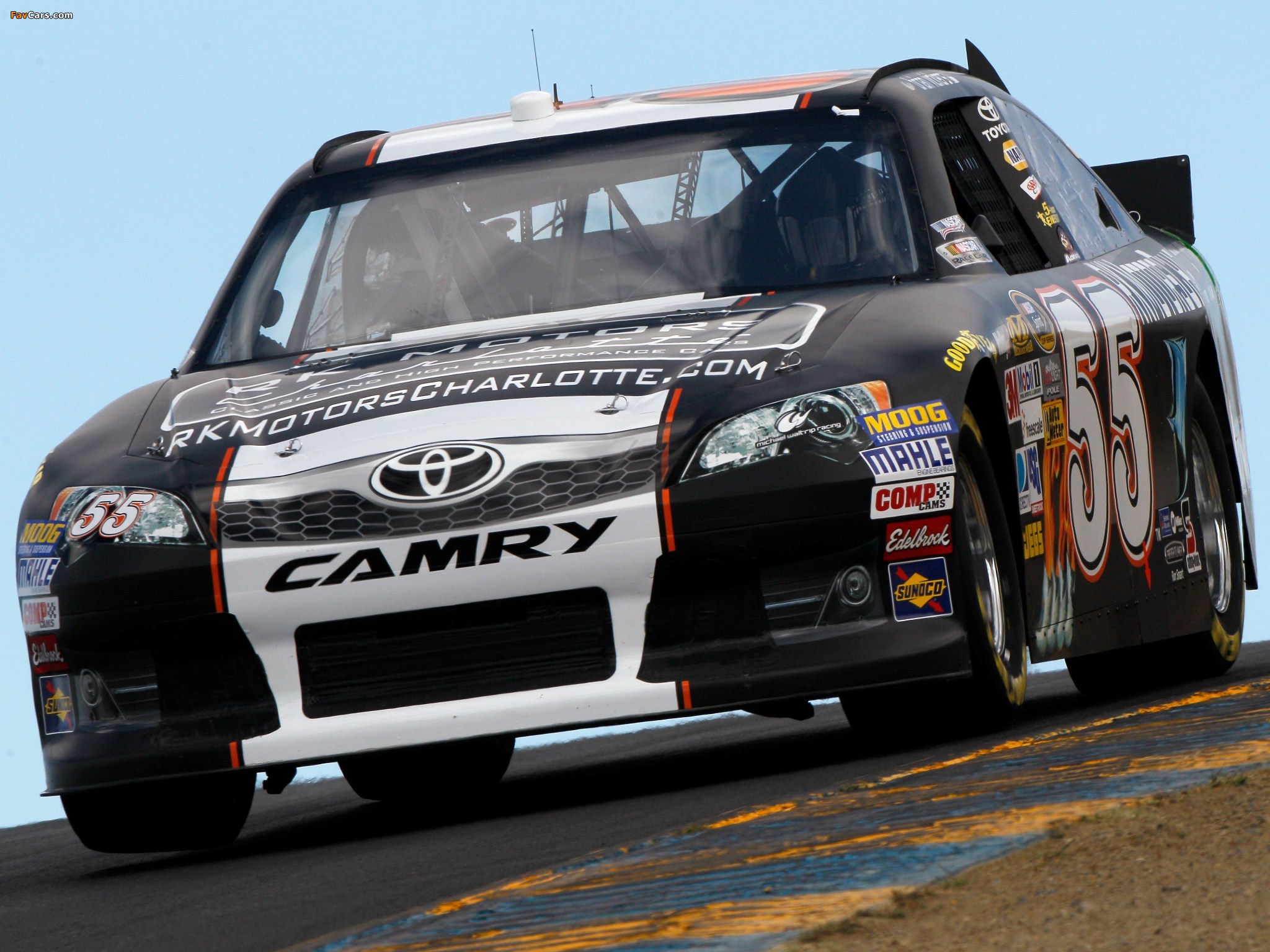 Toyota Camry NASCAR Sprint Cup Series Race Car 2011 wallpapers (2048 x 1536)