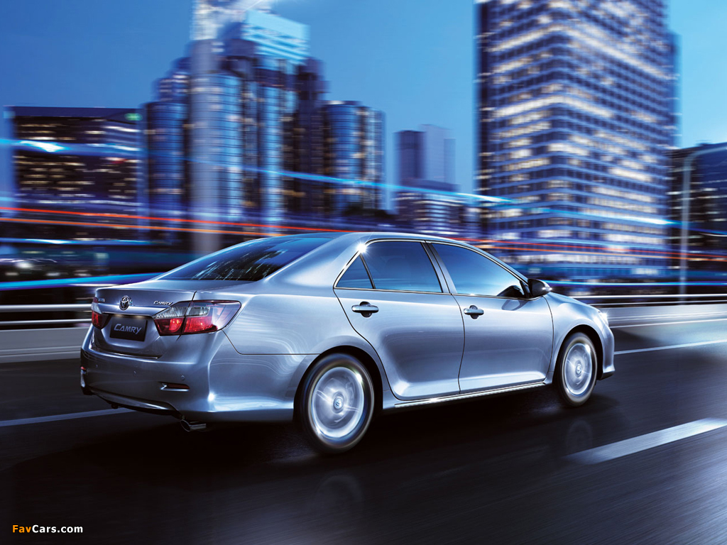 Toyota Camry CIS-spec 2011 wallpapers (1024 x 768)