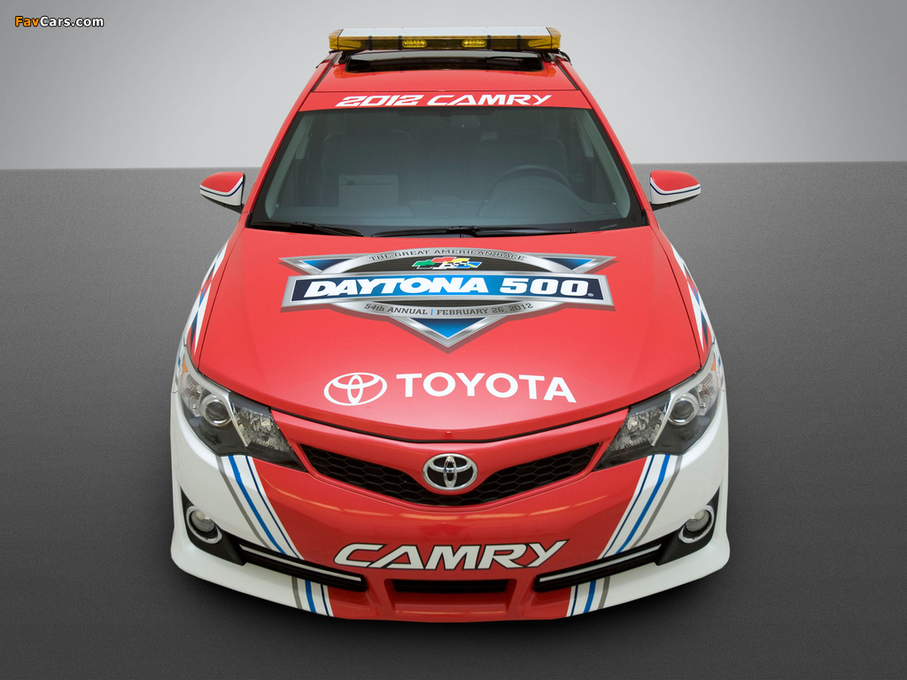 Toyota Camry SE Daytona 500 Pace Car 2012 photos (1024 x 768)
