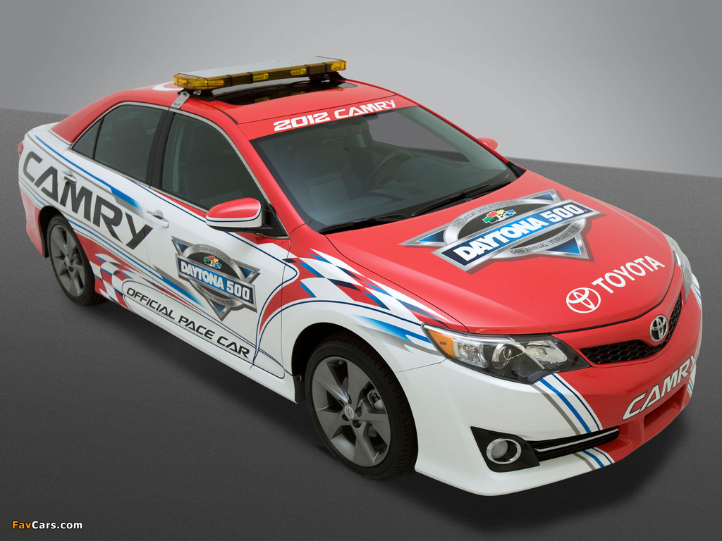 Toyota Camry SE Daytona 500 Pace Car 2012 pictures (1024 x 768)