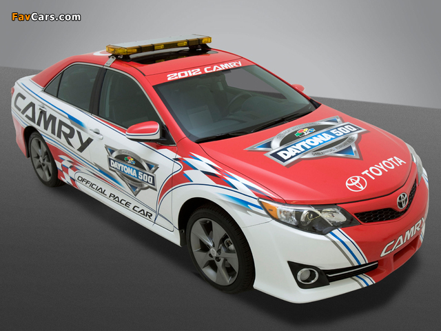 Toyota Camry SE Daytona 500 Pace Car 2012 pictures (640 x 480)