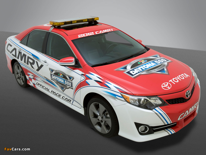 Toyota Camry SE Daytona 500 Pace Car 2012 pictures (800 x 600)