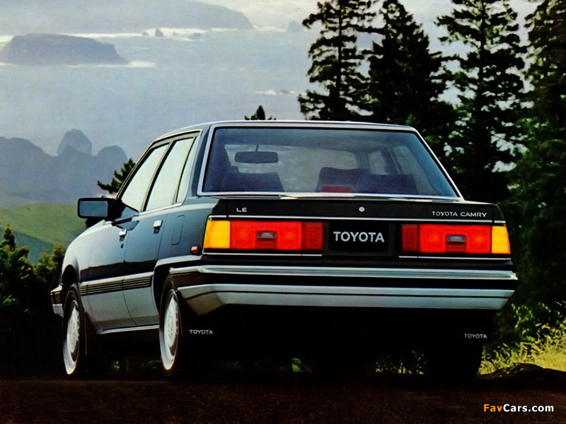 Toyota Camry LE US-spec (V10) 1984–86 wallpapers (800 x 600)