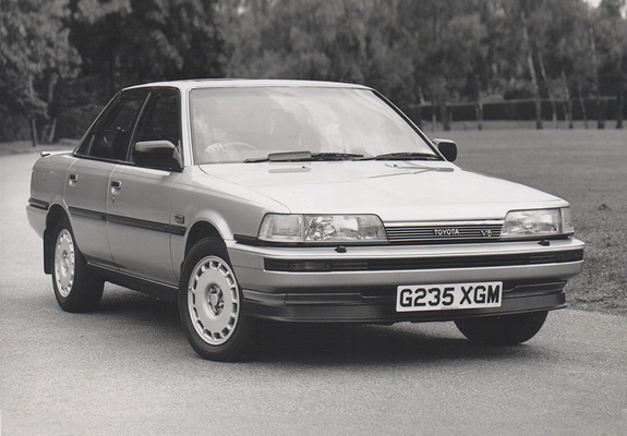 Toyota Camry Sedan UK-spec 1986–91 wallpapers