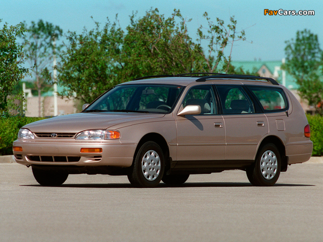 Toyota Camry Wagon US-spec (XV10) 1992–96 wallpapers (640 x 480)