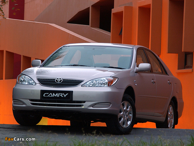 Toyota Camry ZA-spec (ACV30) 2001–04 wallpapers (640 x 480)