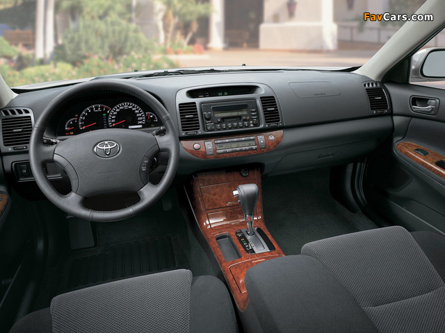 Toyota Camry (ACV30) 2001–06 wallpapers (640 x 480)