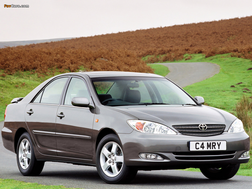 Toyota Camry UK-spec (ACV30) 2002–06 wallpapers (1024 x 768)