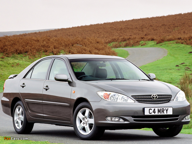 Toyota Camry UK-spec (ACV30) 2002–06 wallpapers (800 x 600)