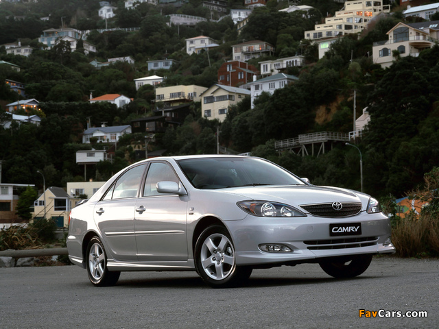Toyota Camry Sportivo (ACV30) 2002–04 wallpapers (640 x 480)