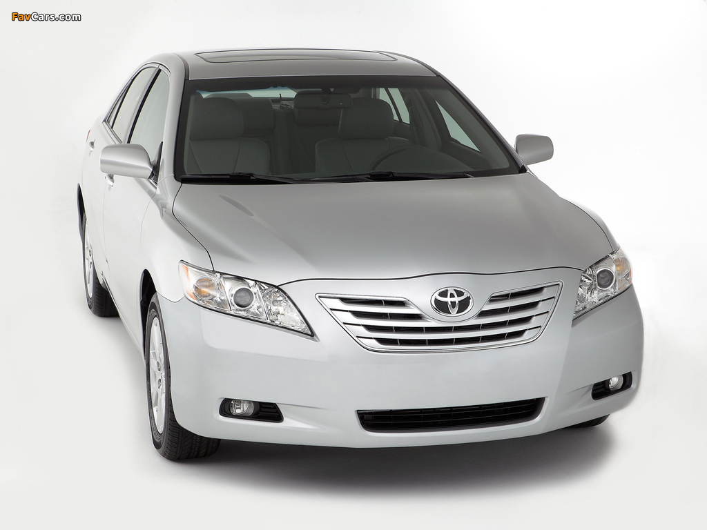 Toyota Camry XLE 2006–09 wallpapers (1024 x 768)