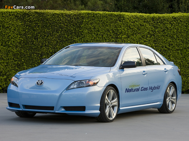 Toyota Camry CNG Hybrid Concept 2008 wallpapers (640 x 480)