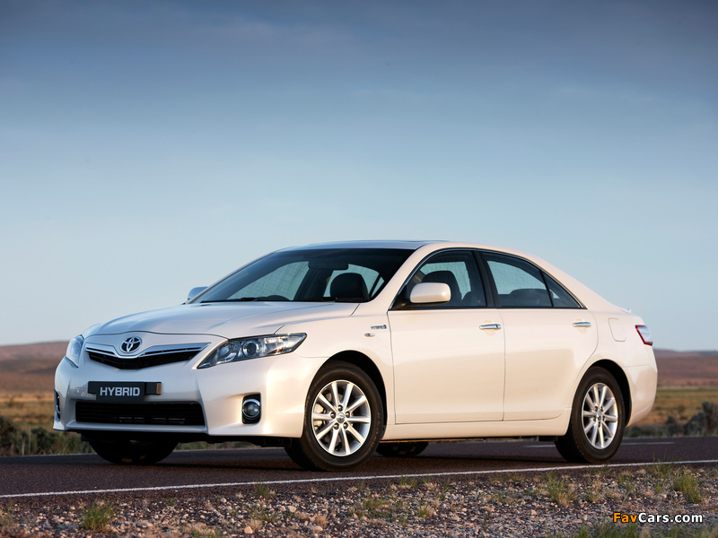 Toyota Camry Hybrid AU-spec 2009–11 wallpapers (800 x 600)