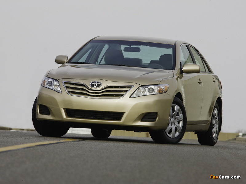 Toyota Camry LE 2009–11 wallpapers (800 x 600)