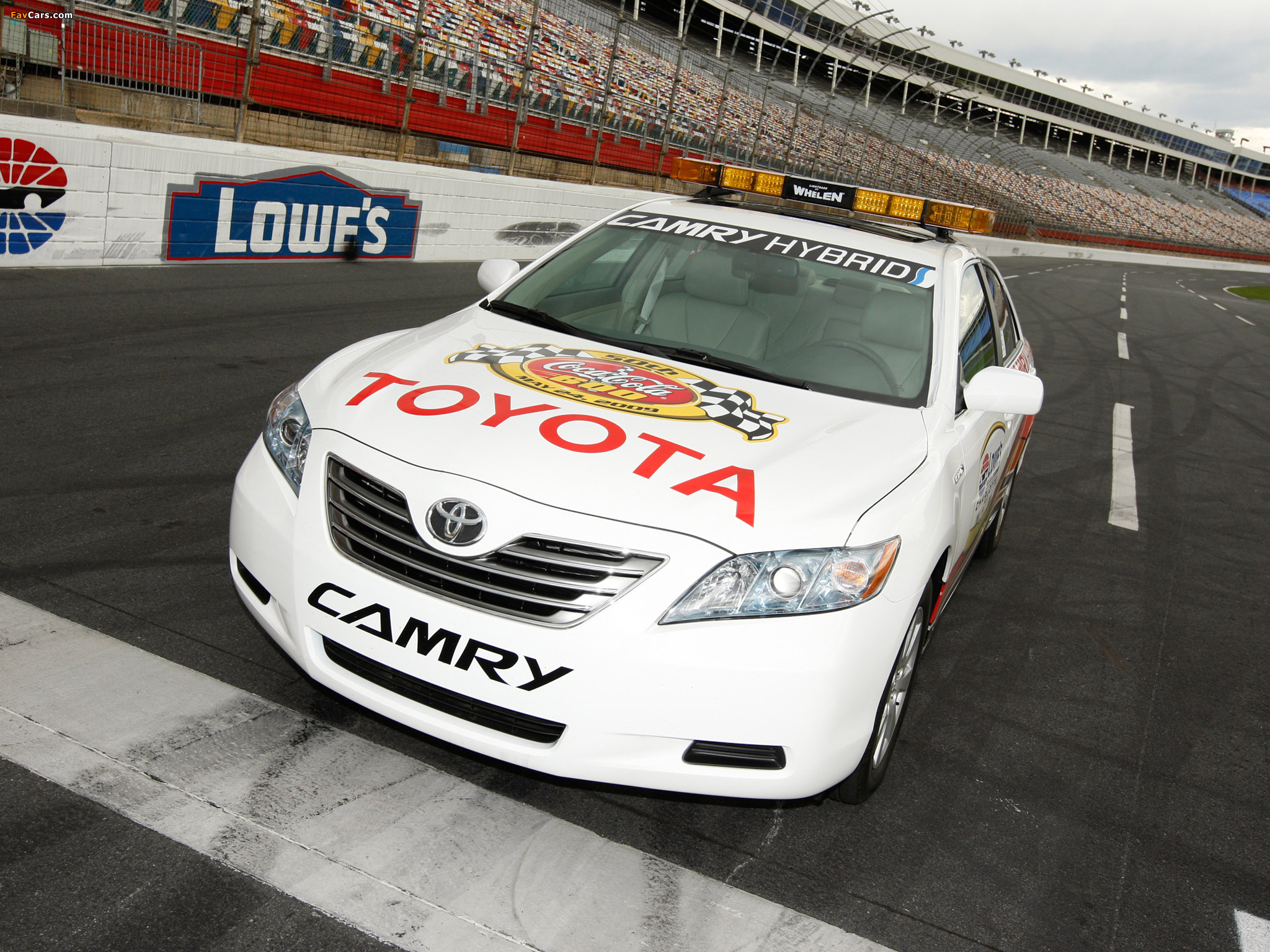 Toyota Camry Hybrid NASCAR Pace Car 2009 wallpapers (2048 x 1536)