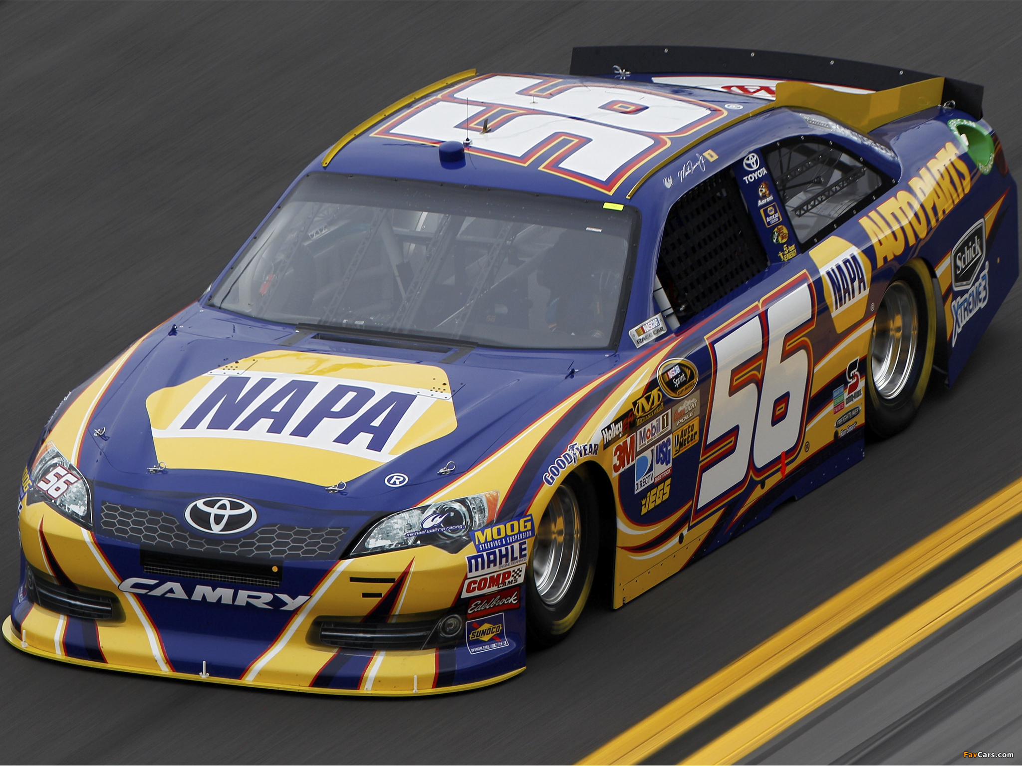 Toyota Camry NASCAR Sprint Cup Series Race Car 2011 wallpapers (2048 x 1536)