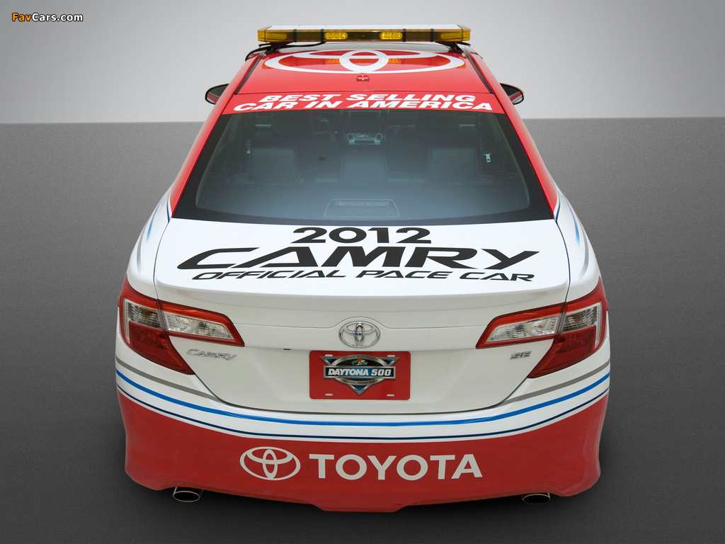 Toyota Camry SE Daytona 500 Pace Car 2012 wallpapers (1024 x 768)