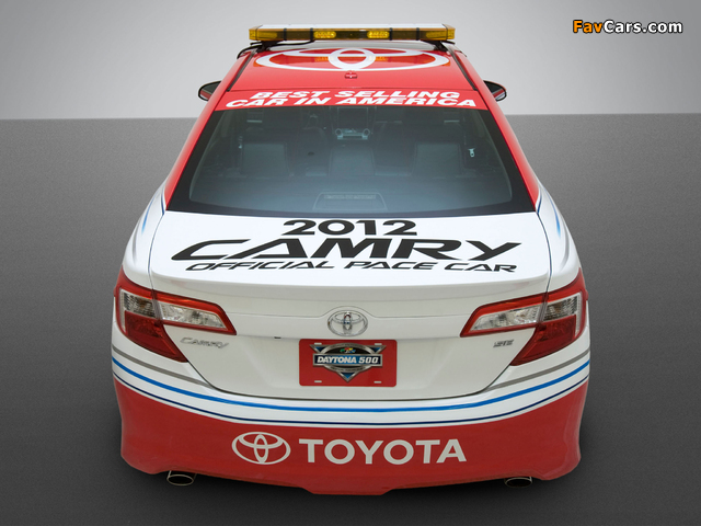 Toyota Camry SE Daytona 500 Pace Car 2012 wallpapers (640 x 480)