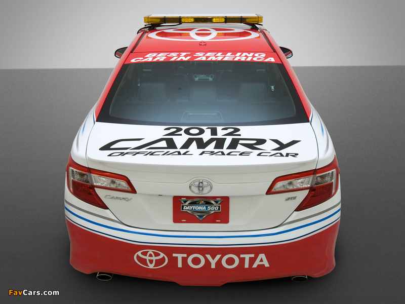 Toyota Camry SE Daytona 500 Pace Car 2012 wallpapers (800 x 600)