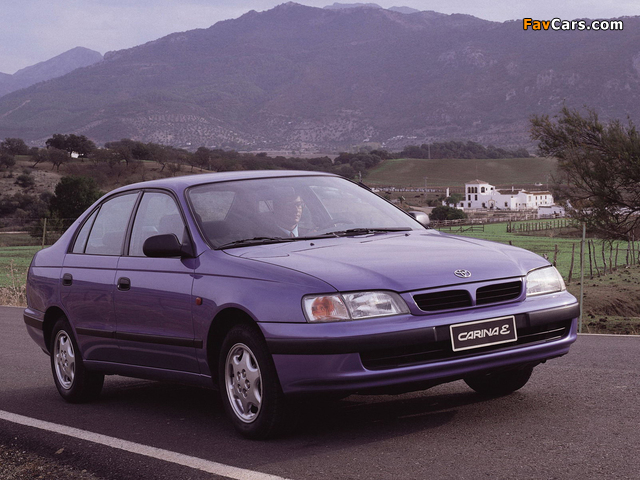 Images of Toyota Carina E 1996–97 (640 x 480)