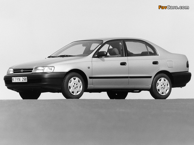 Toyota Carina E (AT190) 1992–96 pictures (640 x 480)