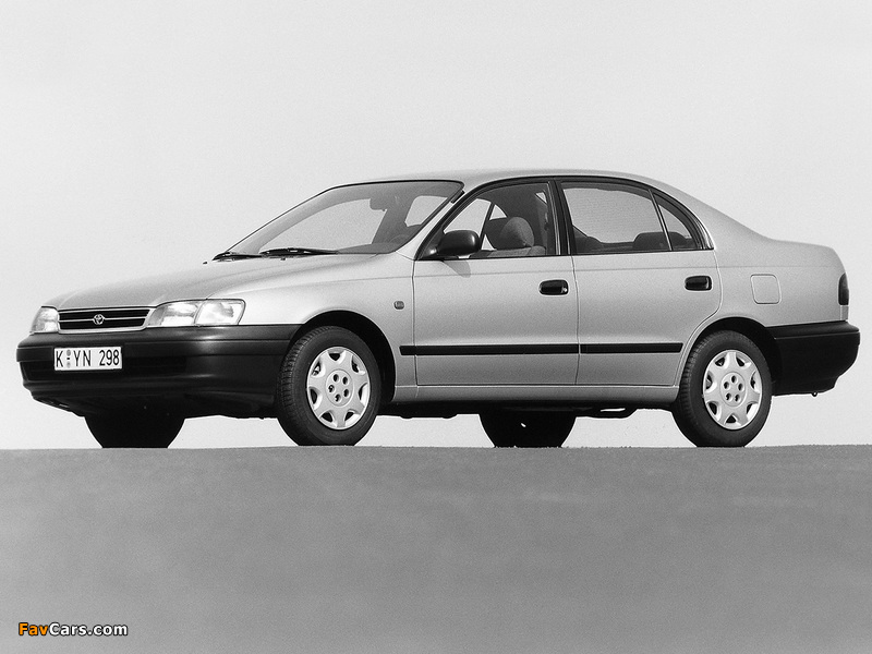 Toyota Carina E (AT190) 1992–96 pictures (800 x 600)