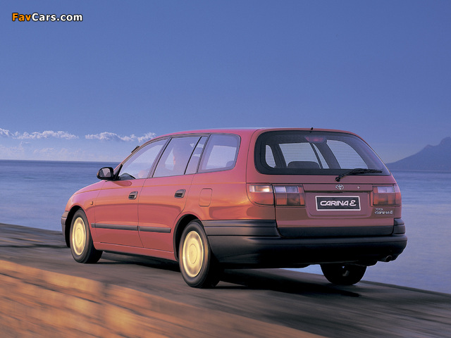 Toyota Carina E Wagon 1996–97 images (640 x 480)