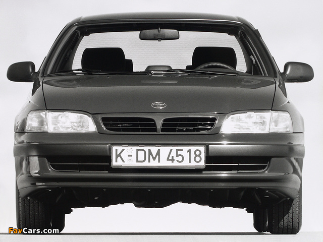 Toyota Carina E 1996–97 images (640 x 480)