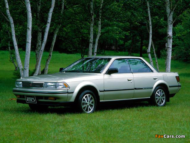 Toyota Carina ED (ST160) 1985–89 photos (640 x 480)