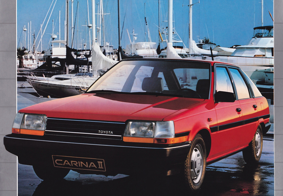 Pictures of Toyota Carina II GL Liftback (AT151) 1984–87