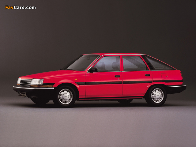 Toyota Carina II Liftback (T150) 1984–87 photos (640 x 480)