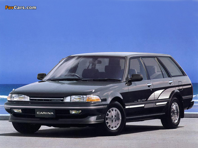 Photos of Toyota Carina Surf SX (ST170G) 1988–90 (640 x 480)