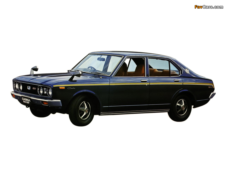 Pictures of Toyota Carina 1600 GT 4-door Sedan (TA12) 1973–75 (800 x 600)