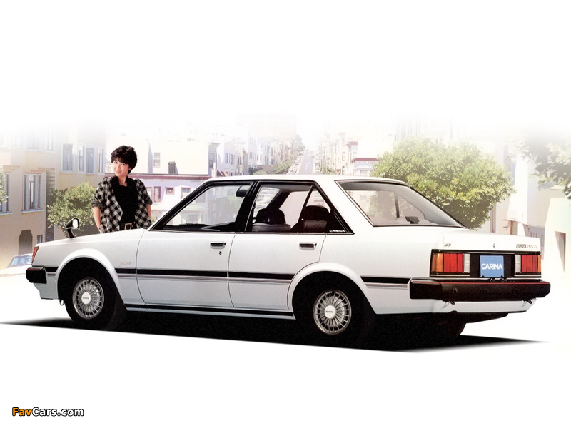 Pictures of Toyota Carina SG Jeune 4-door Sedan (AA60) 1982–83 (800 x 600)