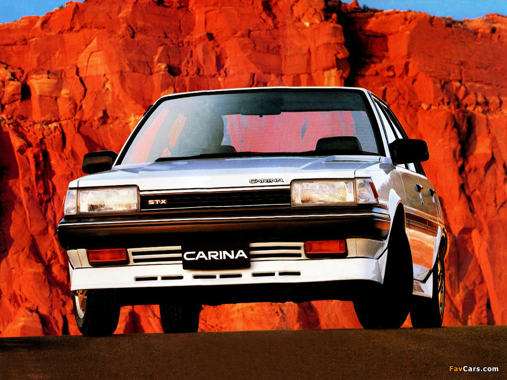 Pictures of Toyota Carina ST-X (AT151) 1984–86 (1024 x 768)