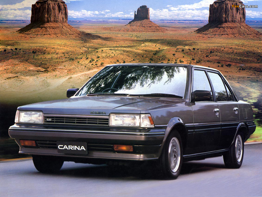 Pictures of Toyota Carina SE (AT150) 1984–86 (1024 x 768)