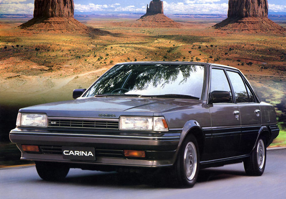 Pictures of Toyota Carina SE (AT150) 1984–86