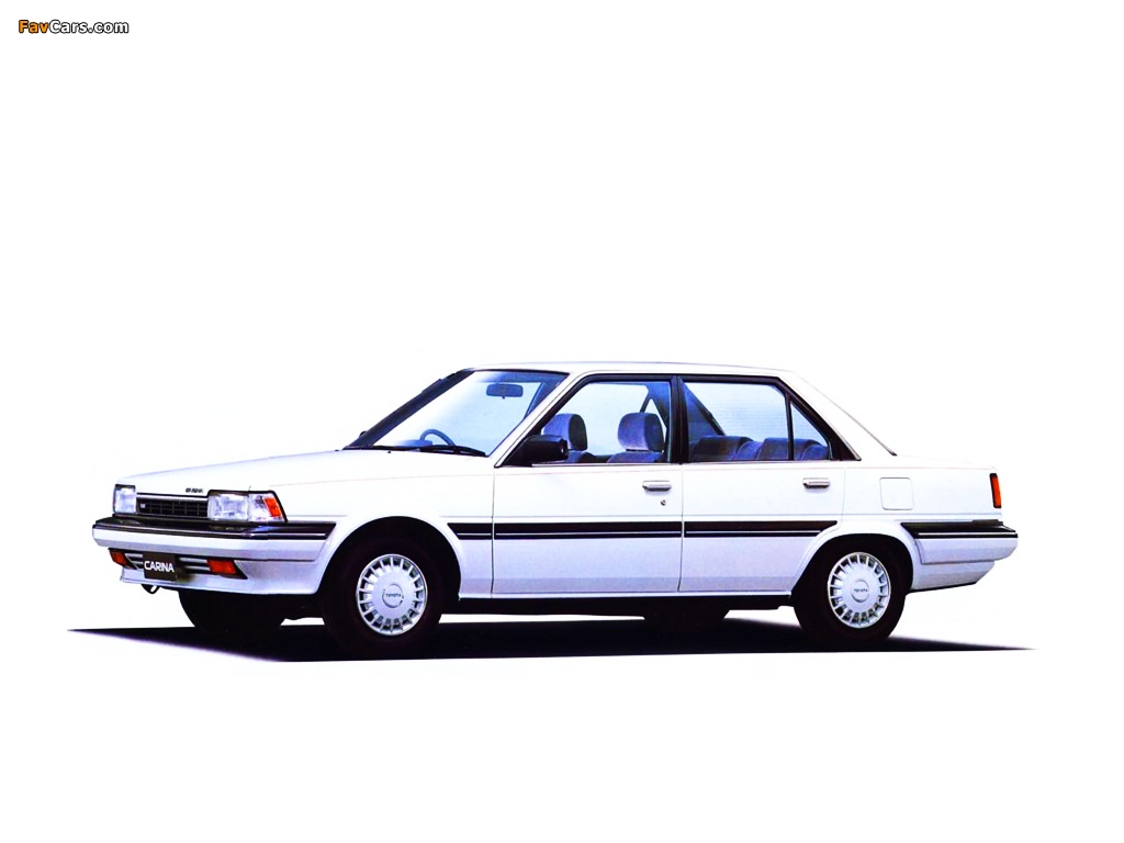 Pictures of Toyota Carina SE (AT150) 1984–86 (1024 x 768)