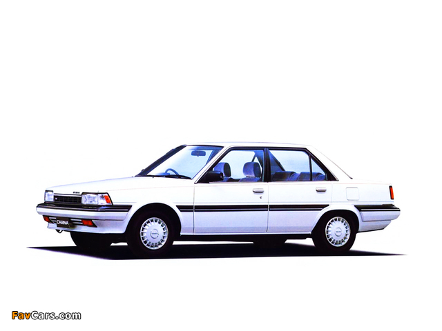 Pictures of Toyota Carina SE (AT150) 1984–86 (640 x 480)