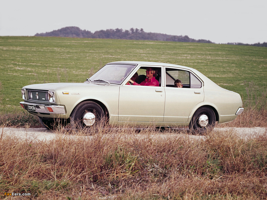 Toyota Carina 1600 4-door Limousine EU-spec (TA12) 1971–72 wallpapers (1024 x 768)
