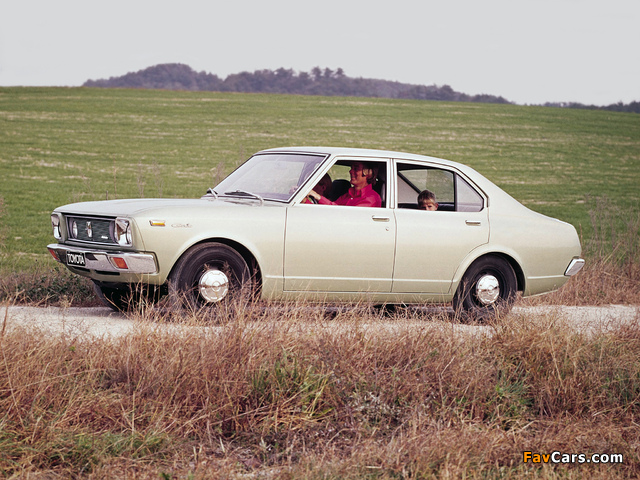 Toyota Carina 1600 4-door Limousine EU-spec (TA12) 1971–72 wallpapers (640 x 480)