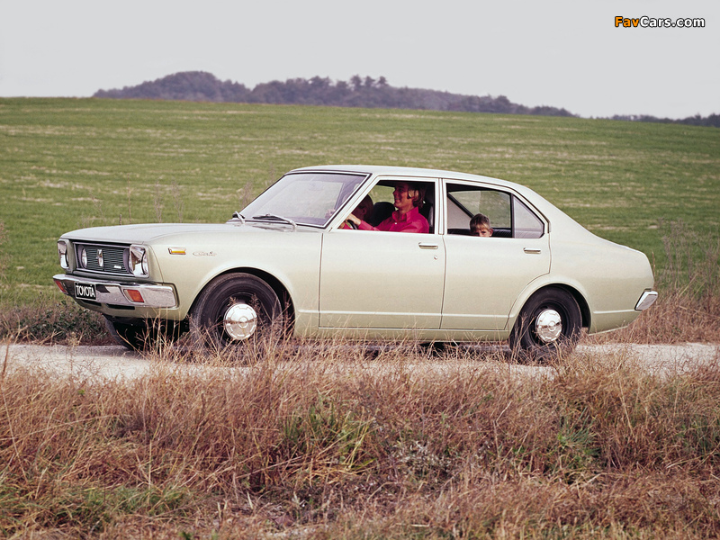 Toyota Carina 1600 4-door Limousine EU-spec (TA12) 1971–72 wallpapers (800 x 600)